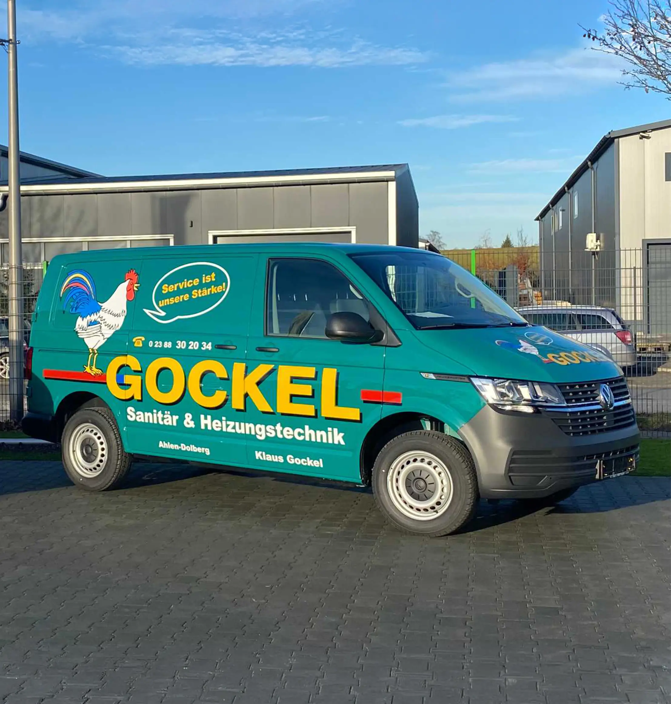 Klaus Gockel Sanitärtechnik Geschichte Wagen